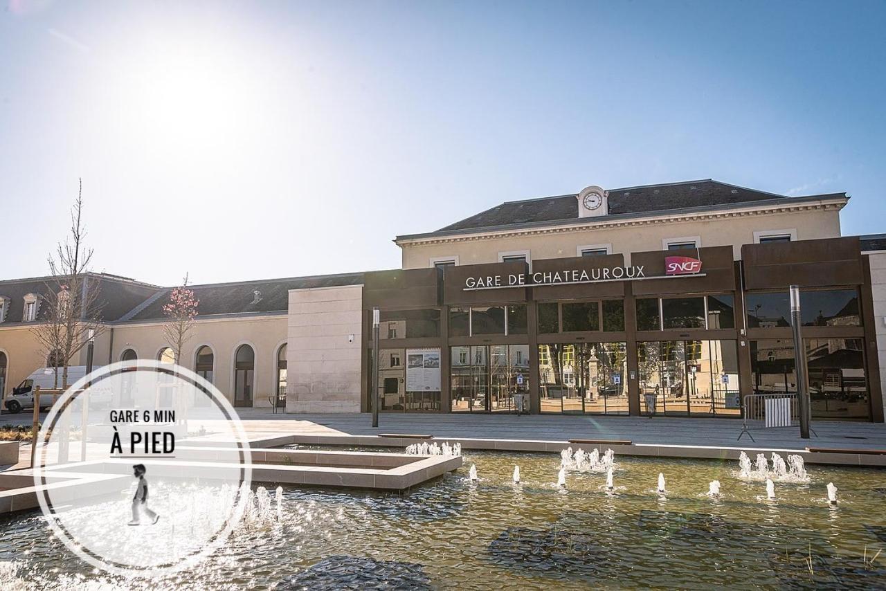 Le Vintage- Gare/Centre, Tout Equipe, Refait A Neuf, Climatisation Châteauroux 外观 照片