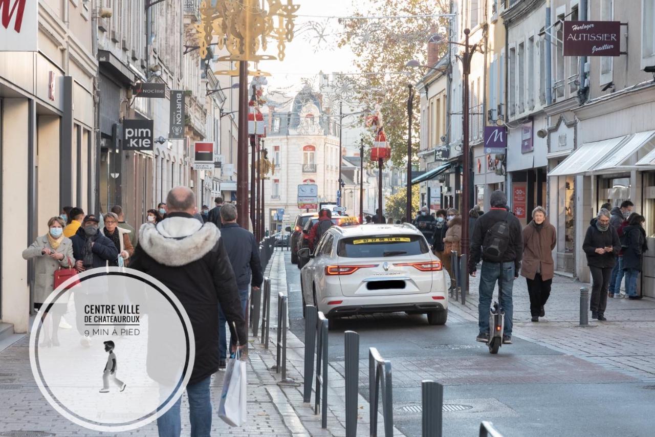 Le Vintage- Gare/Centre, Tout Equipe, Refait A Neuf, Climatisation Châteauroux 外观 照片